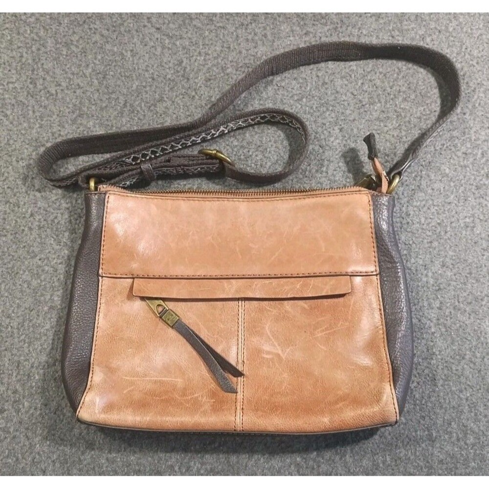 The Sak Alameda Leather Crossbody Bag Snakeskin Strap